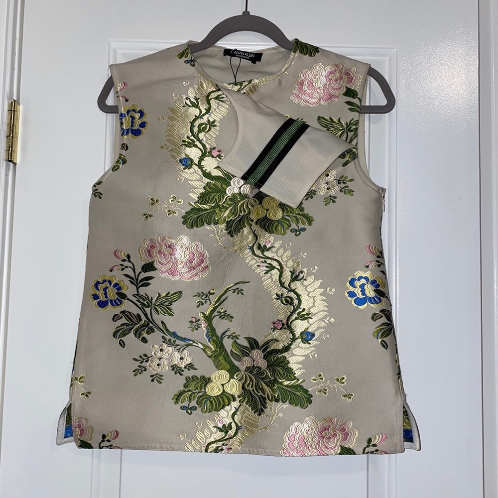 Calvin Klein Embroidered Pantsuit - Picture 7 of 10
